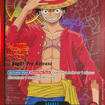 Monkey.D.Luffy (001) (ST01-001) - Super Pre-Release Starter Deck 1: Straw Hat Crew Foil