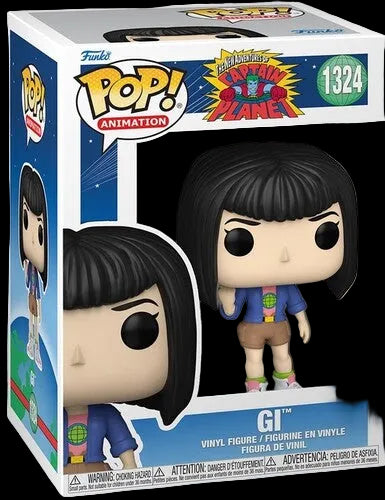 Funko Pop! vinyl figure packaging with character and branding