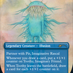 Toothy, Imaginary Friend (SLD-1049) - Secret Lair Drop (Borderless)