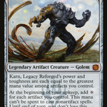 Karn, Legacy Reforged (MAT-049) - March of the Machine: The Aftermath