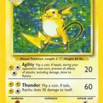 Raichu 014/102 - Base Set Holofoil