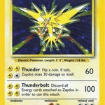 Zapdos 016/102 - Base Set Holofoil