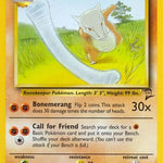Marowak 052/130 - Base Set 2