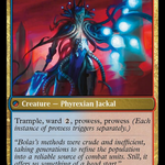 Khenra Spellspear // Gitaxian Spellstalker (MOM-151) - March of the Machine