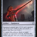 Bloodthirsty Blade (C19-053) - Commander 2019