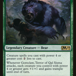 Goreclaw, Terror of Qal Sisma (PPM20-186P) - Core Set 2019 Promos