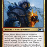 Alpine Houndmaster (M21-215) - Core Set 2021