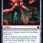 Geistflame Reservoir (PRE-142S) - Innistrad: Midnight Hunt Promos Foil