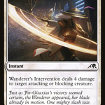 Wanderer's Intervention (NEO-041) - Kamigawa: Neon Dynasty