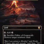 Wasteland (LTC-406) - Tales of Middle-earth Commander / Valley of Gorgoroth (Borderless) Foil