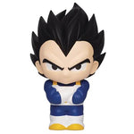 Dragon Ball Z Vegeta figural bank featuring a detailed anime character design, made by THE MIGHTY HOBBY SHOP.