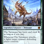 The Tarrasque (AFR&-207A) - Adventures in the Forgotten Realms Promos Foil