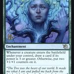 Tribute to the World Tree (PRE-211S) - March of the Machine Promos Foil