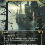 Voldaren Estate (BABP-403) - Innistrad: Crimson Vow / Castle Dracula (Borderless) Foil