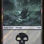 Swamp (40K-314★) - Warhammer 40,000 Commander Foil