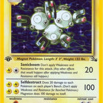 Magneton 011/62 - Fossil 1st Edition Holofoil