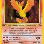 Pokemon: Moltres Fossil 12/62 - Moderate Play