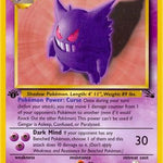 Gengar 020/62 - Fossil 1st Edition