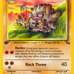 Graveler 037/62 - Fossil 1st Edition