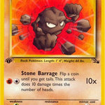 Geodude 047/62 - Fossil 1st Edition
