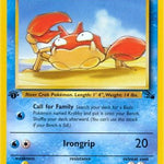 Krabby 051/62 - Fossil 1st Edition