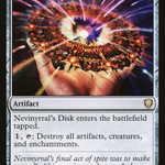 Nevinyrral's Disk (CMR-328) - Commander Legends