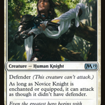 Novice Knight (LIST-M19-30) - The List