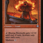 Blazing Rootwalla (Retro Frame) (MH2-404) - Modern Horizons 2