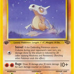 Cubone 050/64 - Jungle 1st Edition