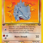Rhyhorn 061/64 - Jungle 1st Edition