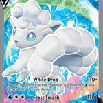 Alolan Vulpix V (Full Art) 173/195 - SWSH12 Silver Tempest Holofoil