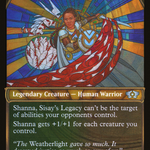 Shanna, Sisay's Legacy (MUL-189) - Multiverse Legends: (Showcase) Foil
