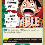I'm Gonna Be King of the Pirates!! (P-024) - One Piece Promotion Cards