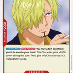Sanji (OP01-013) - Romance Dawn Foil