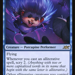 Treacherous Trapezist (UNF-060) - Unfinity