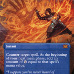 Mana Drain (2X2-348) - Double Masters 2022 (Borderless)