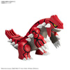 Pokemon Groudon model kit by THE MIGHTY HOBBY SHOP, featuring a detailed plastic figure of the legendary ground-type Pokémon.