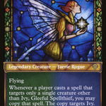 Ivy, Gleeful Spellthief (DMU-300) - Dominaria United: (Showcase)