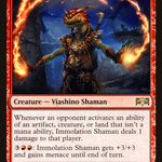 Immolation Shaman (RNA-106) - Ravnica Allegiance