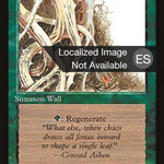 Wall of Brambles (4BB-282) - Fourth Edition Foreign Black Border