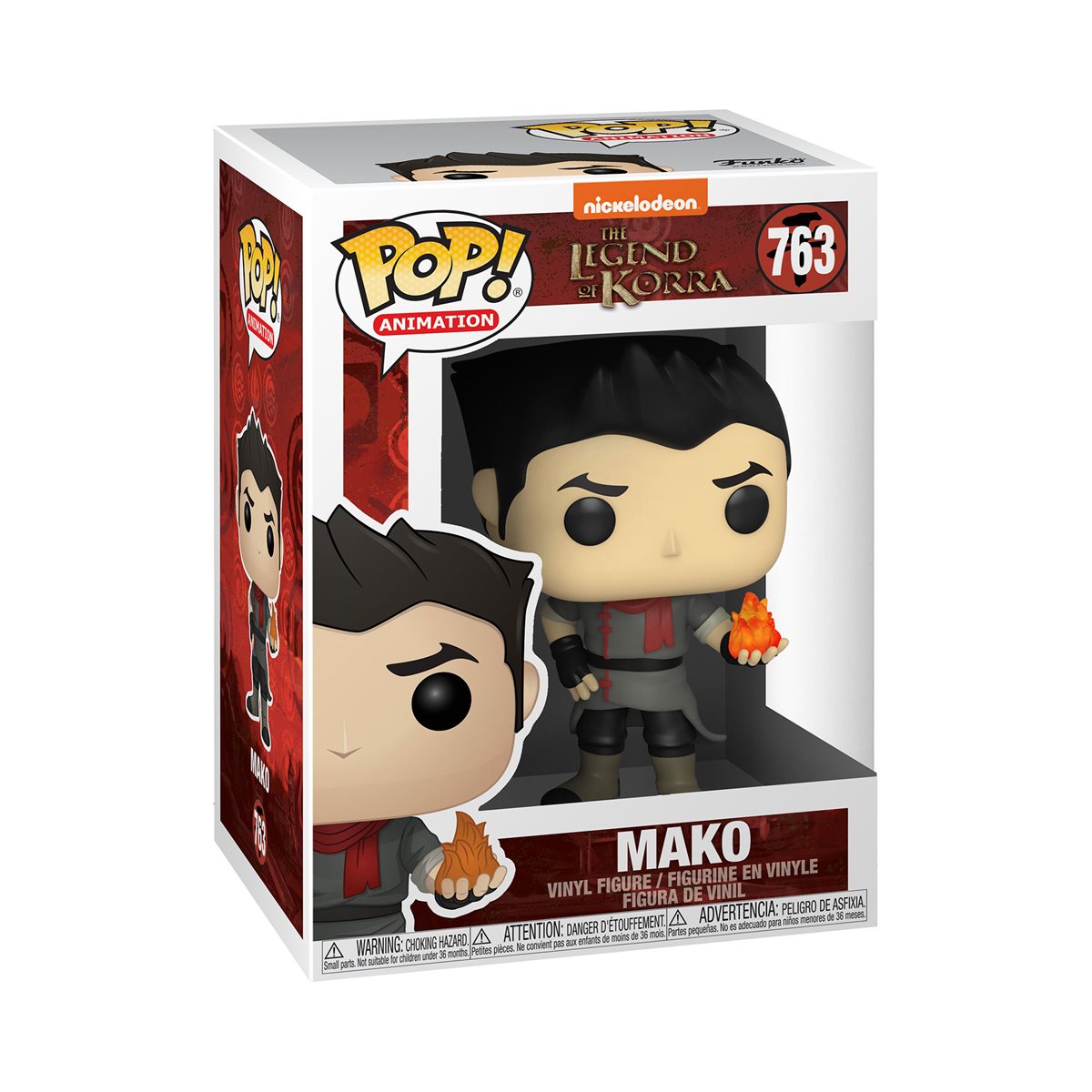Funko POP! Avatar: Legend of Korra Mako #763 (Bundled with Compatible Box Protector Case)