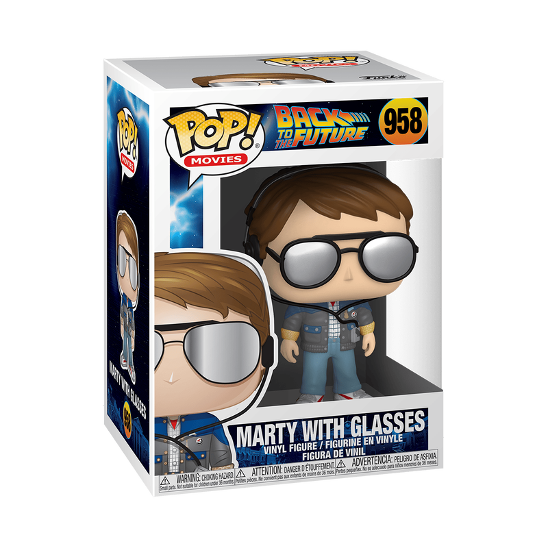 Pop! Back to the Future: Marty McFly with glasses by THE MIGHTY HOBBY SHOP