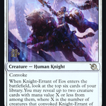 Knight-Errant of Eos (PRE-26S) - March of the Machine Promos Foil