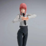 Chainsaw Man S.H.Figuarts Makima action figure from THE MIGHTY HOBBY SHOP, showcasing detailed design and vibrant colors.