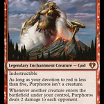 Purphoros, God of the Forge (CMM-246) - Commander Masters: (enchantment)