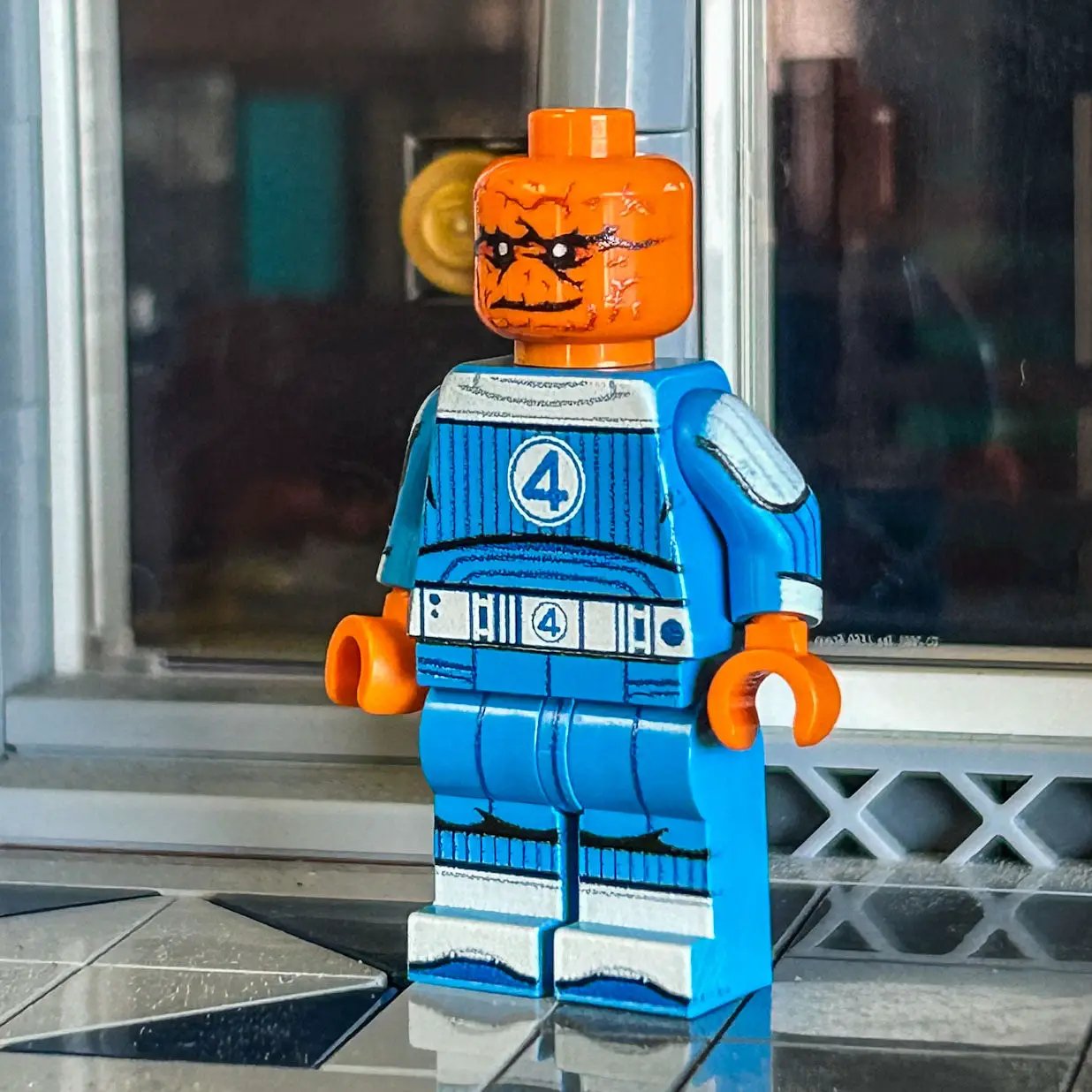 THE ROCK (FanPlastic 4) made using LEGO parts - B3 Customs by B3 Customs