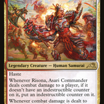 Risona, Asari Commander (PPNEO-233P) - Kamigawa: Neon Dynasty Promos