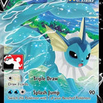 Vaporeon V SWSH150 - Prize Pack Series Cards Holofoil