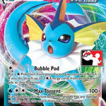 Vaporeon VMAX 030 - Prize Pack Series Cards Holofoil