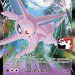Espeon V 064 - Prize Pack Series Cards Holofoil